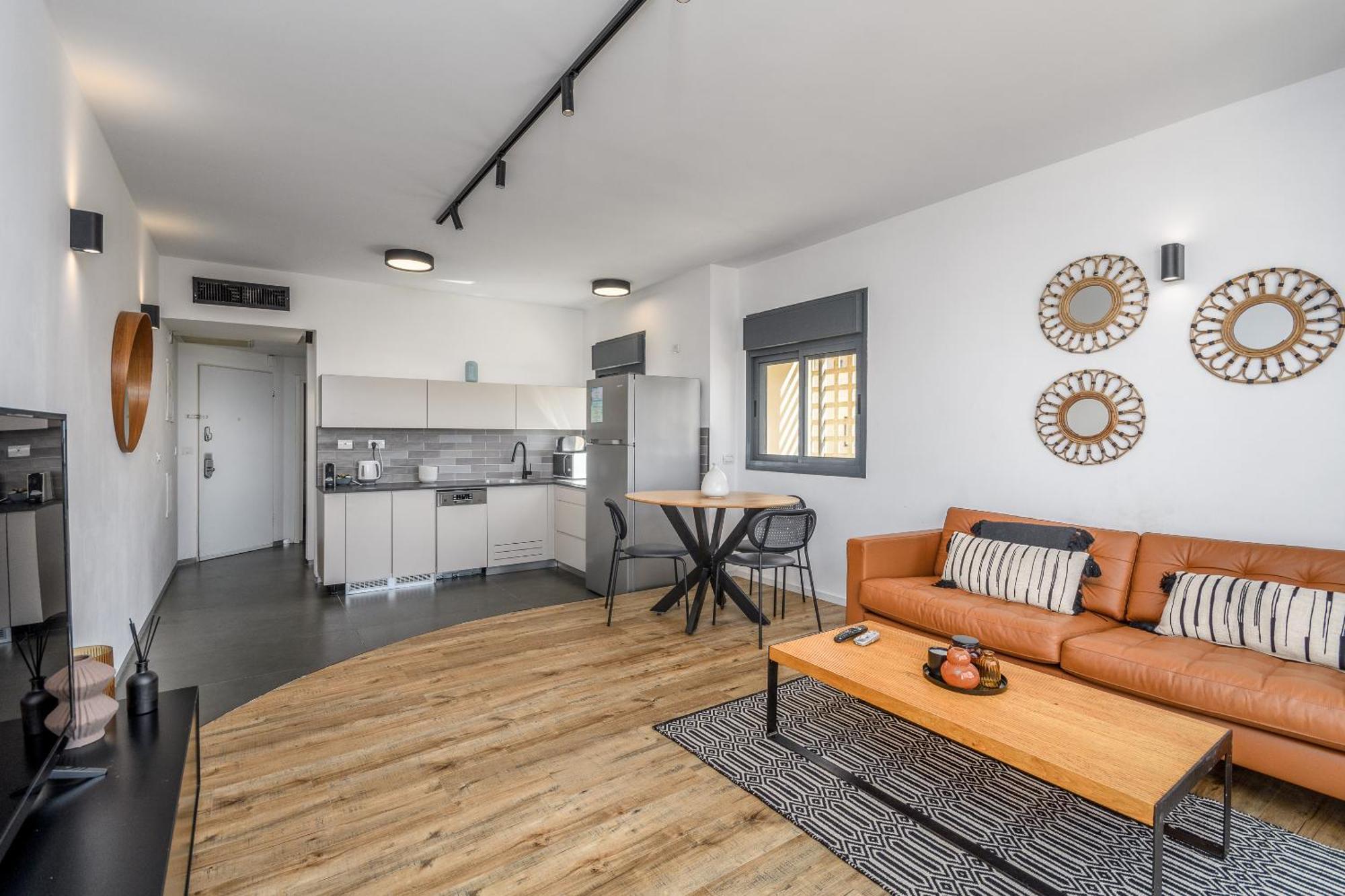 Apartamento Modern & Sunny 1 Bdr W Balcony And Parking Tel Aviv Exterior foto