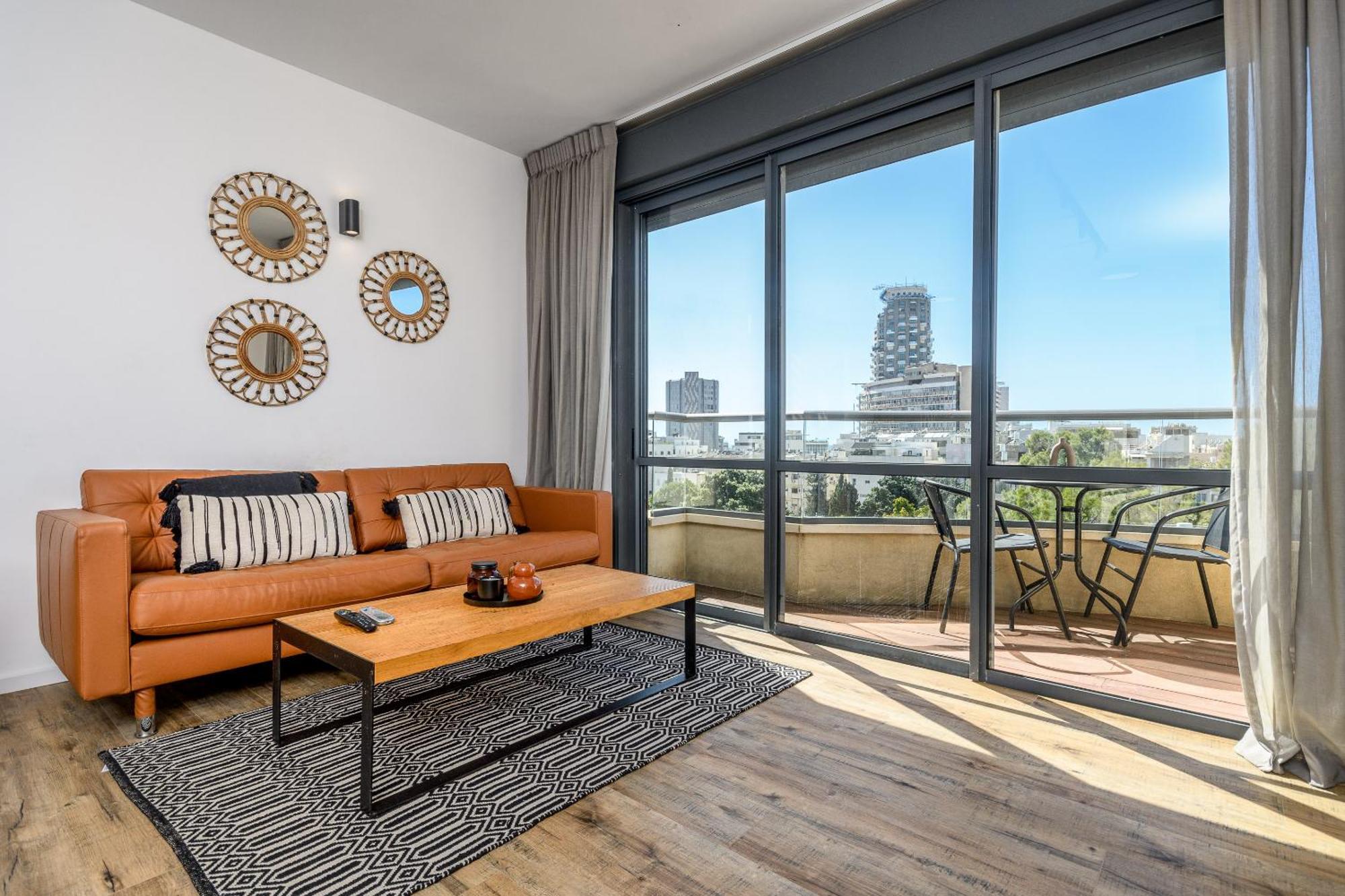 Apartamento Modern & Sunny 1 Bdr W Balcony And Parking Tel Aviv Exterior foto